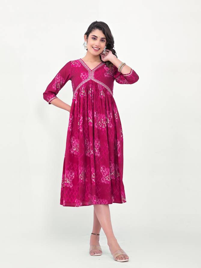 Label Khoj Alia Cut Embroidery Kurtis Wholesale Clothing Suppliers In India